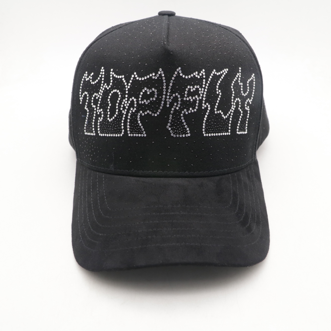 Topfly Dandy Hat Baseball Cap Sporty Style with Hand Embroidery for Business Scene Common Fabric