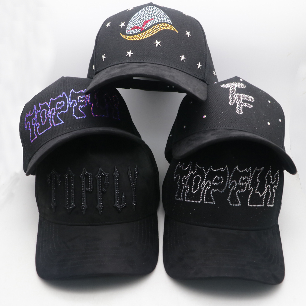 Dandy Caps Diamond Logo Sports Truckers Hat Fashionable American Basketball Cycling Performance Cap with 3D Embroidery Technique