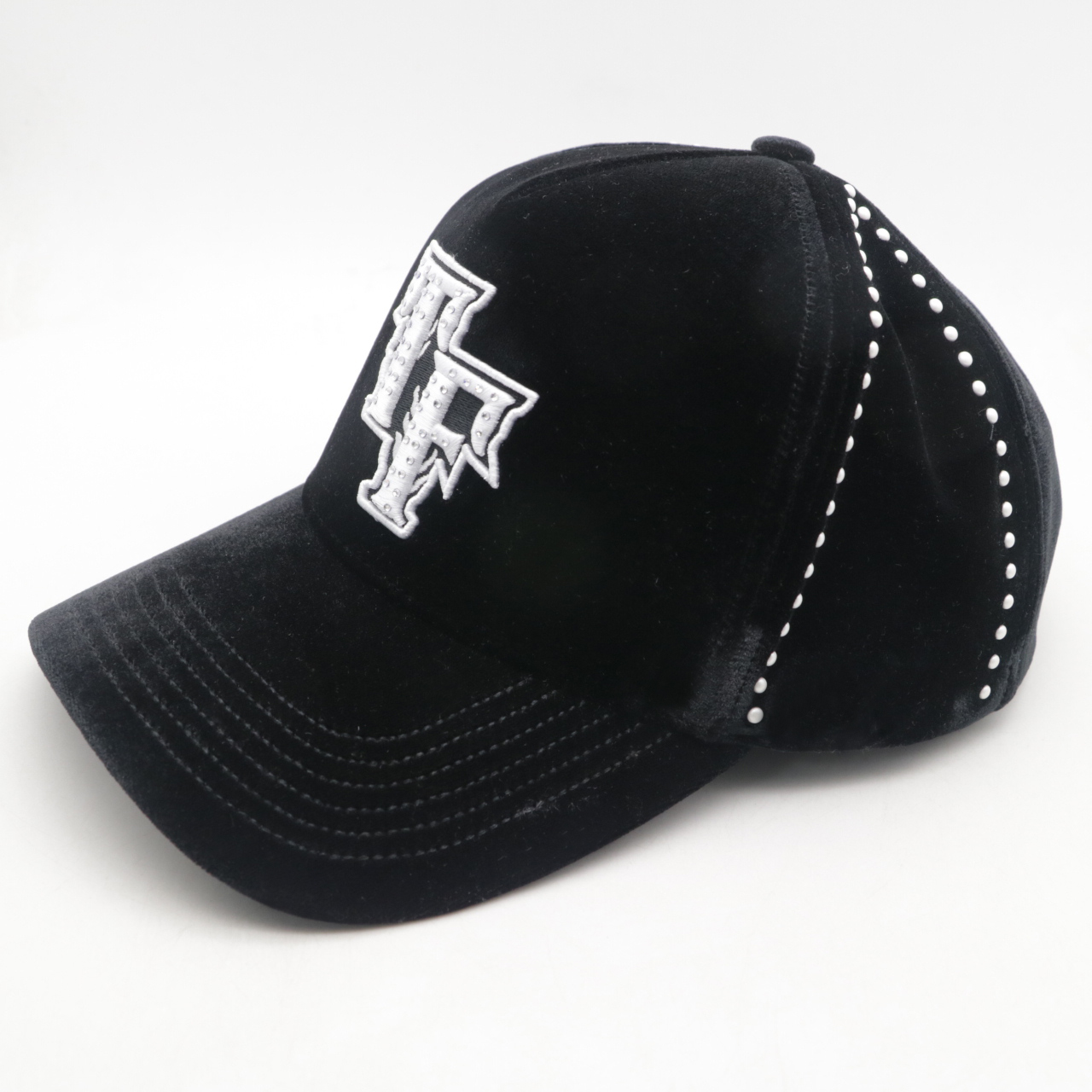 TOFLY Custom 5-Panel Baseball Hat with Stylish NFC Sports Logo Rhinestone Dandy Design Wholesale OEM Casual Performance Cap
