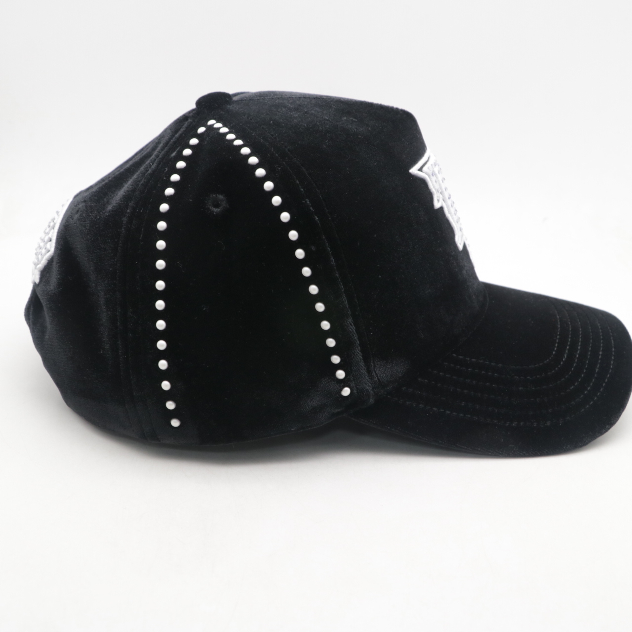TOFLY Custom 5-Panel Baseball Hat with Stylish NFC Sports Logo Rhinestone Dandy Design Wholesale OEM Casual Performance Cap