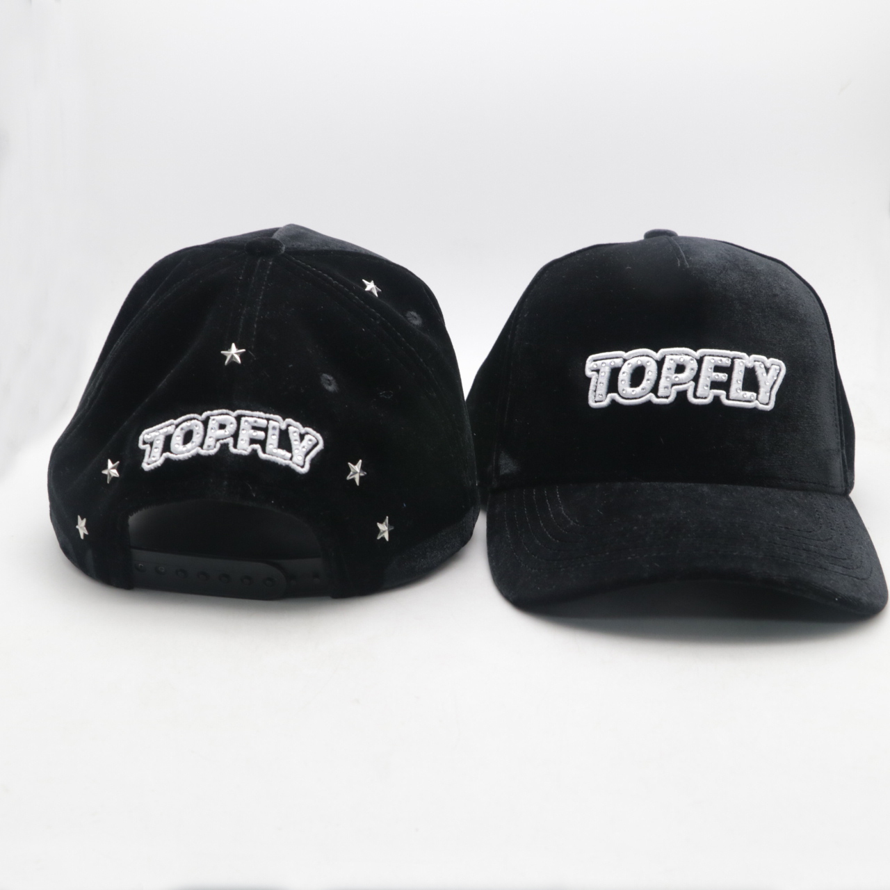 Custom 5-Panel Baseball Hat with Stylish NFC Sports Logo Rhinestone-Embellished Wholesale OEM for Casual Performance