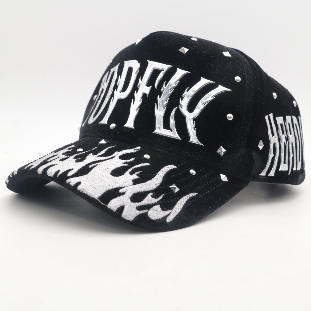 TOFLY Wholesale OEM Custom 5 Panel Baseball Hat Dandy Rhinestone Logo Stylish NFC Sports Logo for Casual Performance