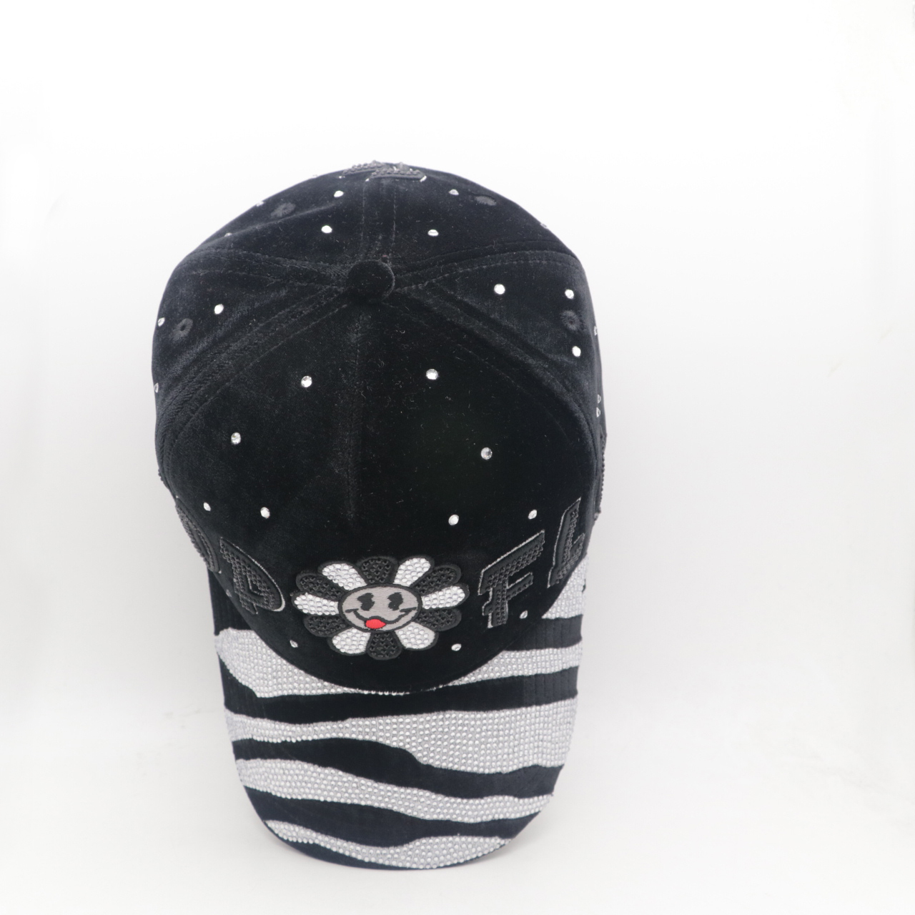 TOFLY Custom 5-Panel Baseball Hat with Stylish NFC Sports Logo Rhinestone Dandy Design Wholesale OEM for Casual Performance