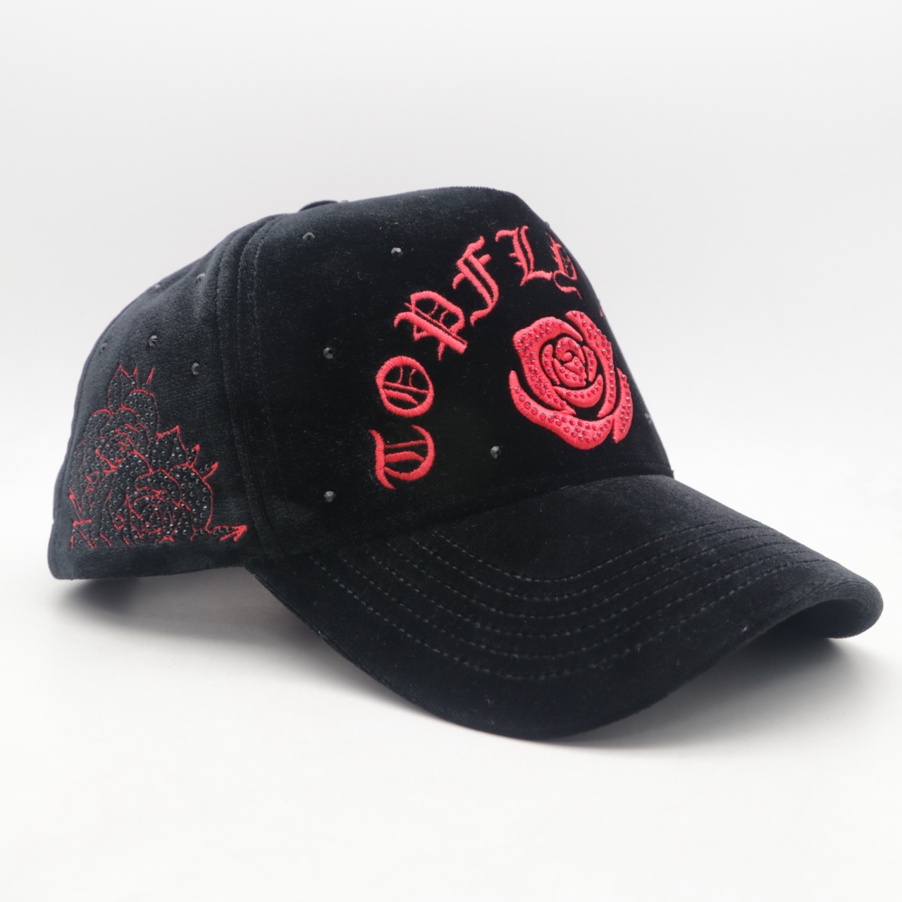 Dandy Caps Diamond Logo Factory Price American Basketball Sports Suede Cap Satin Lining Fashionable Outdoor Cycling Performance