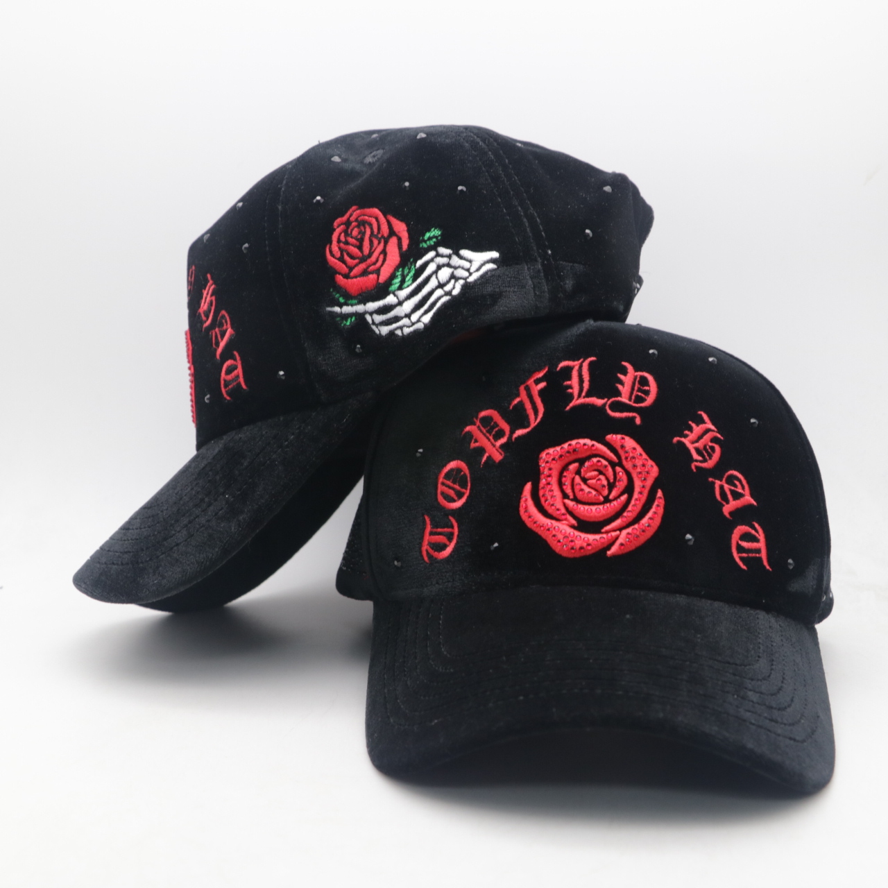 Dandy Caps Diamond Logo Factory Price American Basketball Sports Suede Cap Satin Lining Fashionable Outdoor Cycling Performance