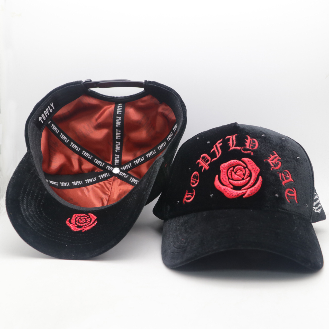 Dandy Caps Diamond Logo Factory Price American Basketball Sports Suede Cap Satin Lining Fashionable Outdoor Cycling Performance